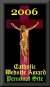 2006 Catholic Website Award for Personal Web Sites